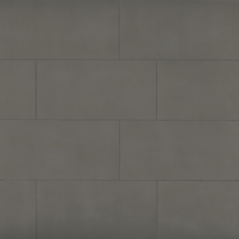 Sahara 24" x 12" Porcelain Wood Look Wall & Floor Tile, Dark