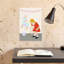 Excitement Colorful Abstract Contemporary Wall Art Print-134821161