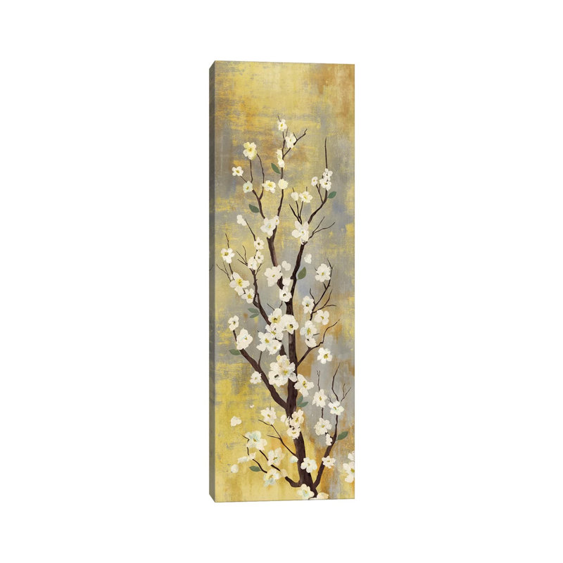 Blossoms II 1 Piece Wrapped Canvas Panoramic Painting, 152.4 cm H x 50.8 cm W x 3.175 cm D