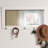 Carmaletta Flat Mirror with Hooks-520263743