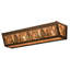 Rustic Lodge 4 - Light Bath Bar-66724355-66724356