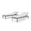 Ensemble de chaises longues avec coussins Santrez-1426025302