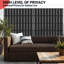 Geometric Pattern 47" L X 72" H Outdoor Metal Privacy Screens & Panels For Garden, Patio