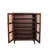 Shoe Cabinet With Shutter Doors, 6-Tier Entryway Shoe Cabinet With Adjustable Shelves, Wooden Modern Rack Organizer For Entryway, Hallway, Closet, Living Room, Walnut-1201264361