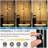 64.17'' Black LED Tree Floor Lamp with USB