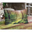 Drap-housse et coussin décoratif Ambesonne Forest, vert / brun-106791847