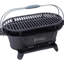 Grille en fonte - Portable compact pour les barbecues et la chasse qui retient la chaleur, émaillé, avec grilles amovibles, contrôle de la température, grille de pique-nique à l'évent - surface en émail, poignées intégrées