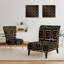 Fauteuil de chambre rembourré Golden Luxury