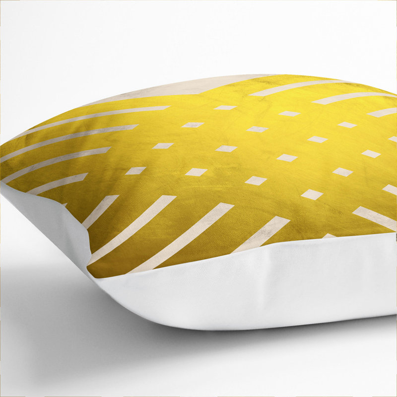 Square Cushion, White, 40cm H x 40cm W x 15cm D
