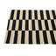Tapis noir et blanc 3x4 Pinkerton