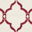 Tapis ivoire / rouge intérieur / extérieur Ario-31311677