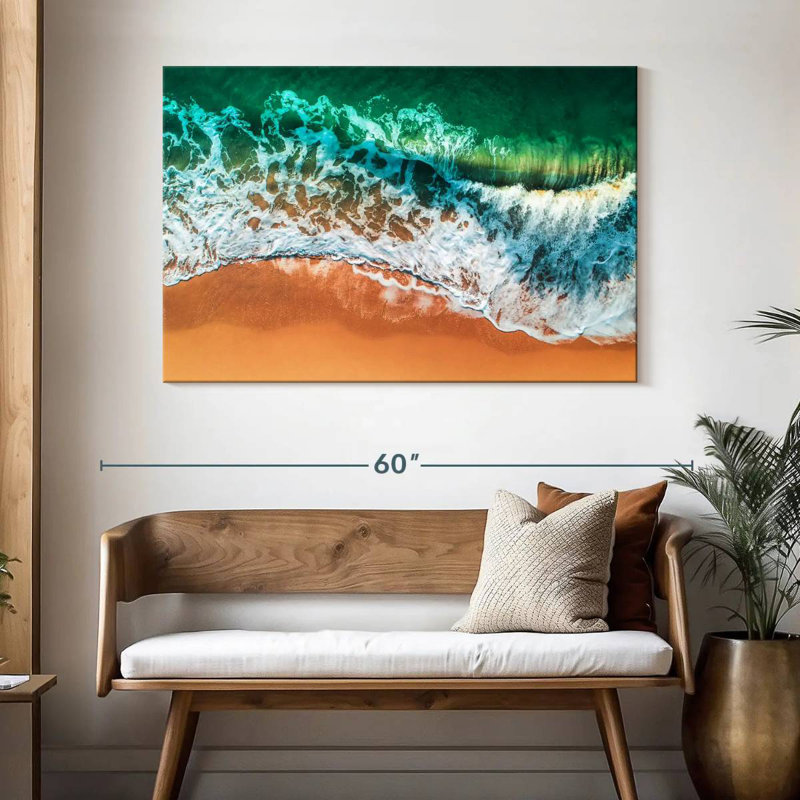 Gillard Shore Waves, H 32 po x l 48 po