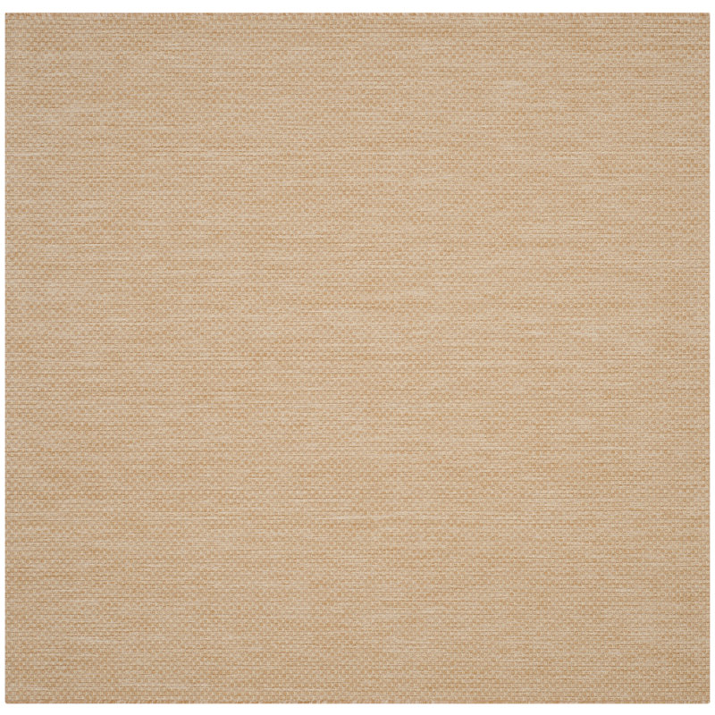 Plummer Performance Abstract Indoor/Outdoor Area Rug, Square 5'3"
