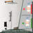 Hoimpro 2-In-1 Shower System With Adjustable Slide Bar, 12 Inch Square Rain Shower Head And Handheld Shower Wand, Wall Mounted Bathroom Shower Set-114406281