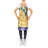 No Pattern Bib Apron