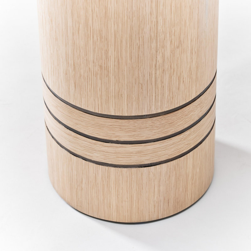 Hunt Solid Wood End Table, Natural