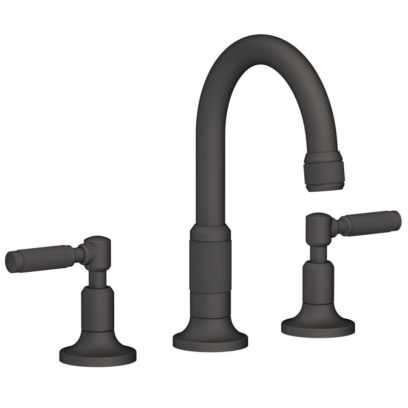 Clemens Widespread Lavatory Faucet, Flat Black
