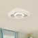 Deontee 19.6'' Modern LED Ceiling Fan with Light