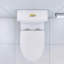 Toilette allongée une pièce