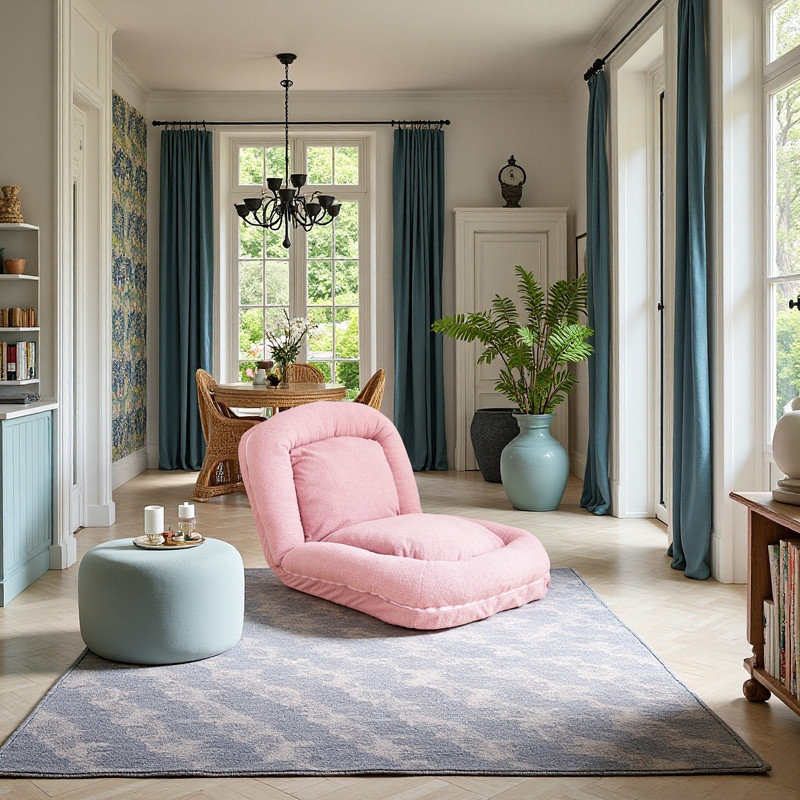 Fauteuil de jeu inclinable, Pink