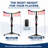 RXFSP Adjustable Catch Stick Game Machine, Hand-Eye Coordination Reflex Challenge Game, 58-78in Adjustable Height, RGB Light & Digital Score Display, Rolling Wheel Base, Portable Reaction Game for Bar, Carnival, Event Rental & Game Room