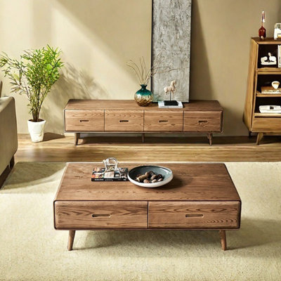 Table basse de style nordique