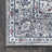 Laymon Modern Persian Vintage Medallion Light Gray/ Multi Rug-1916694649