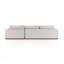 Canapé et méridienne modulaires faisant face à la droite de 129 po de large Marah-125402633-99425703