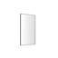 Miroir d'appoint pour mur, miroir de coiffeuse rectangulaire avec cadre en métal-64785204