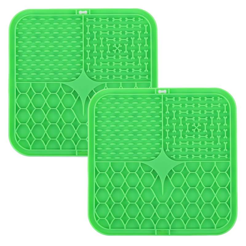 Tapis de silicone en silicone, Vert
