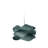 Link Suspension Pendant - Large - E26 Base - Orange Shade - Nickel-60876790-57774397-64824488
