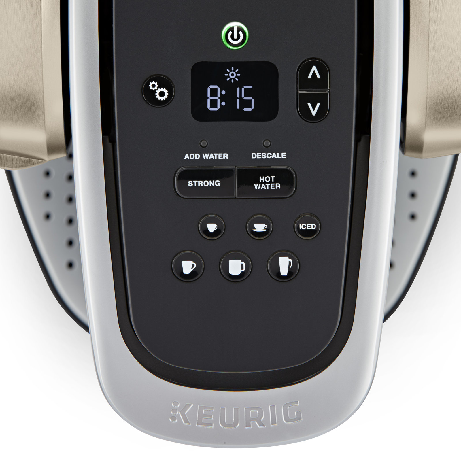 Keurig K-Elite Single-Serve Pod Coffee Maker, Brushed Gold