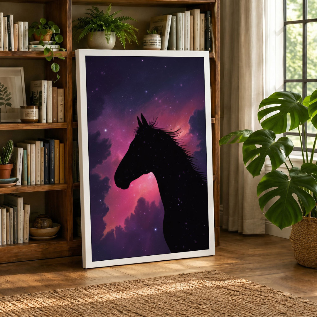 Cosmic Horse Fantasy - Wrapped Canvas