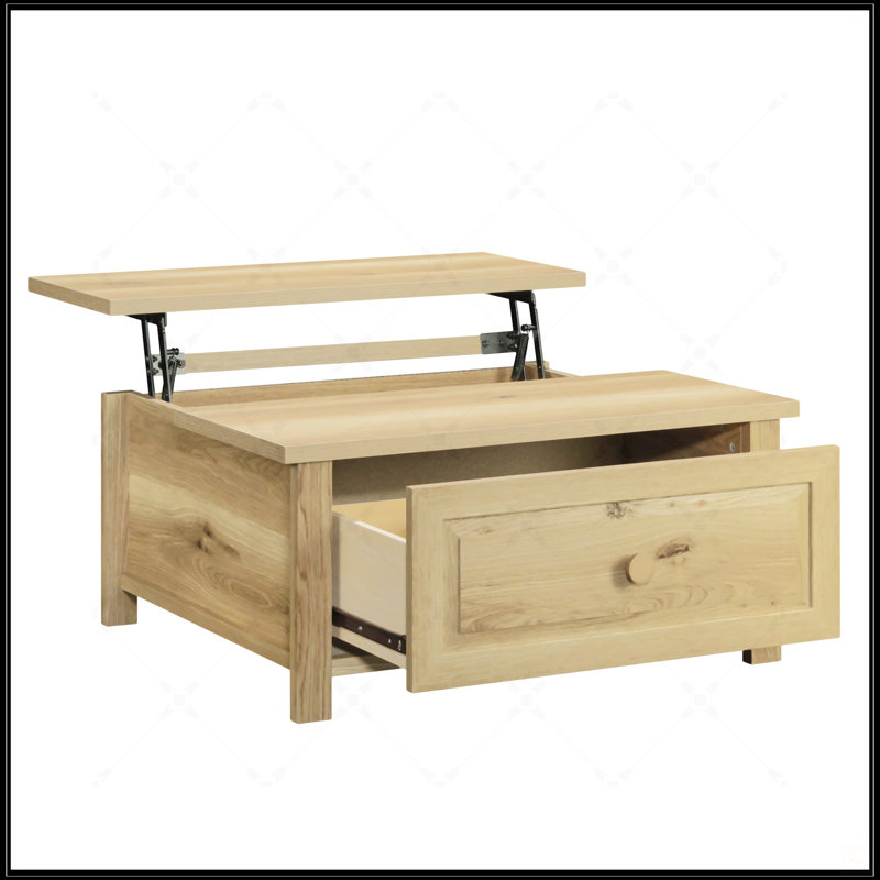 Table basse à plateau relevable