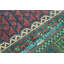Hand-Knotted High-Quality Purple and Green Area Rug