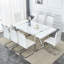 Ensemble de table de salle à manger 9 pièces Modern Glam-1648347923-1648347922