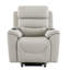 Fauteuil inclinable électrique en cuir synthétique Marsha