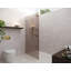 Ursa 36 in. x 78 in. Fully Frameless Bronze Tinted Single Fixed Shower Panel-1758787924