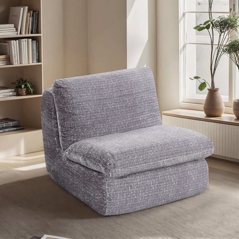 Liyasi Full Compression Sofa Chair, Grey