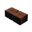 Carreaux de terrasse en bois d'acacia