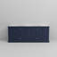 Meuble-lavabo double avec comptoir en quartz blanc-110822131