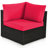 5 - Person Patio Conversation Sets with Cushions-401362959