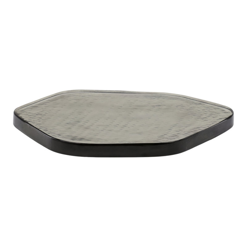 Plateau Horta transparent, L 16 po x P 20 po x H 1,5 po