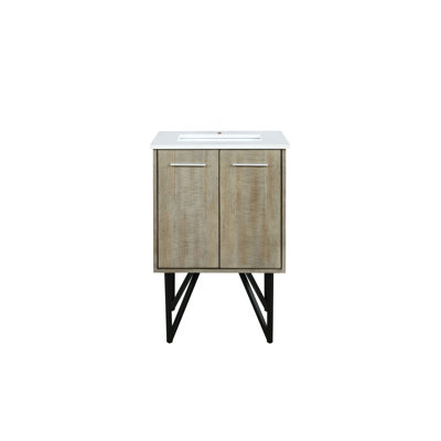 Plateau de meuble-lavabo simple l 24 po x P 20 po Lancy