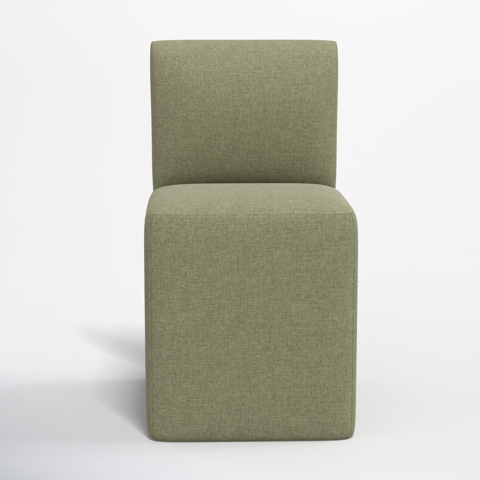 Mendy Dining Chair, Zuma Laurel Textured Linen