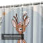 Mignon rideau de douche avec 12 crochets-1536053057