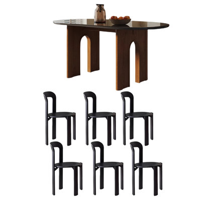 Vintage Oval Dining Table Sets.