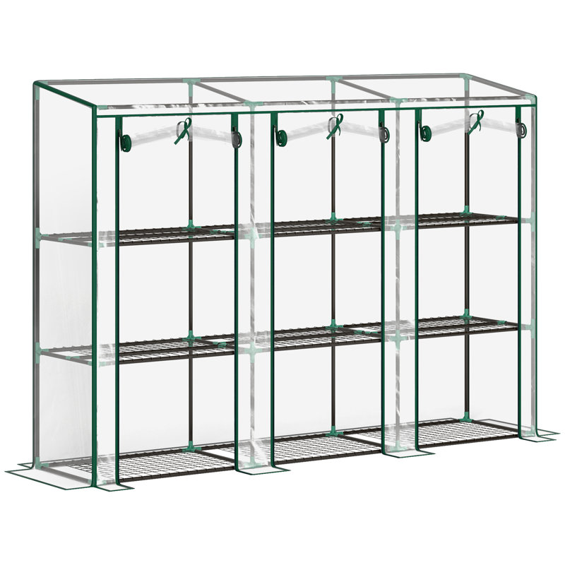 1.5 Ft W x 1.5 Ft D Mini Greenhouse