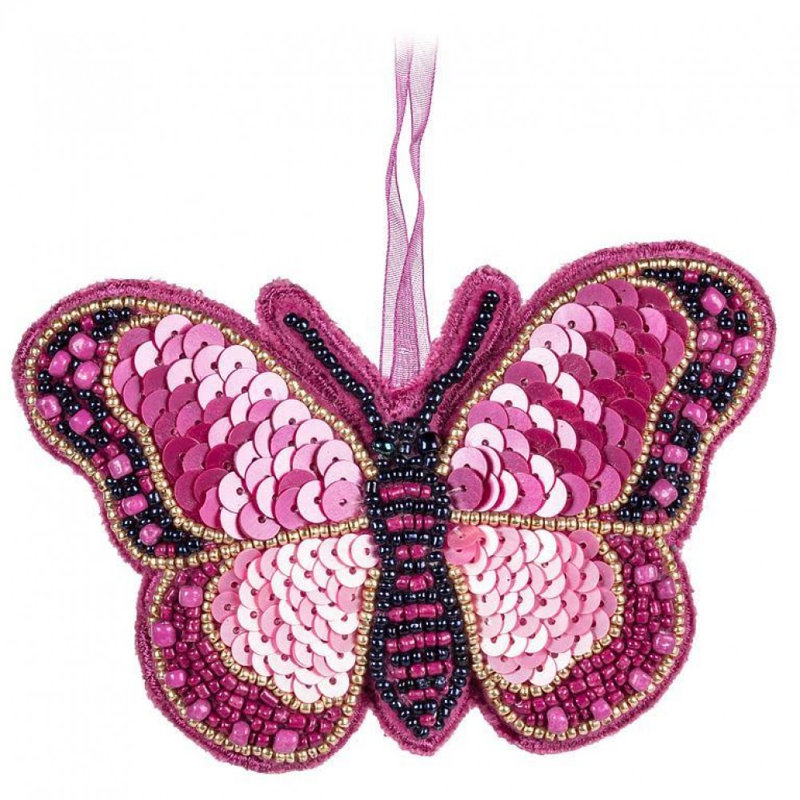 Butterfly Bead Ornament