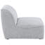 Lin sans accoudoirs gris Hollowayville-10861718